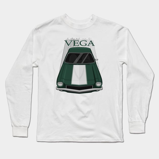 Chevrolet Vega GT 1971 - 1973 - dark green Long Sleeve T-Shirt by V8social